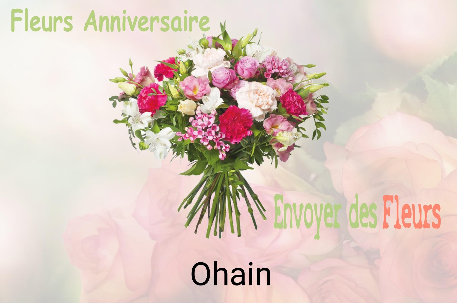 Bouquet de fleurs d’anniversaire livré à Ohain